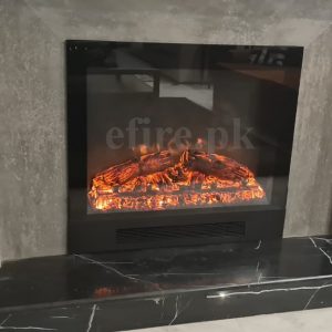 Electric Fireplace 30"x30" Black